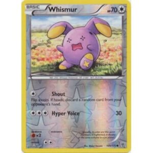Plasma Storm 105/135 Whismur (Reverse Holo)