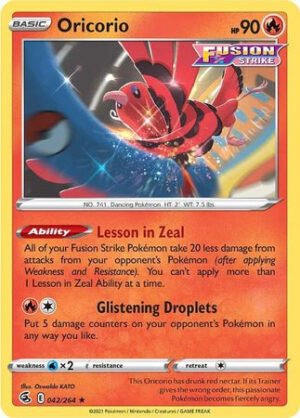 Fusion Strike 042/264 Oricorio