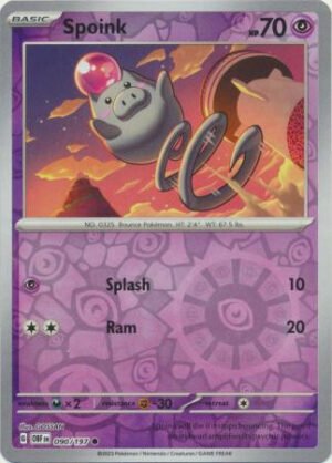 SV Obsidian Flames 090/197 Spoink (Reverse Holo)