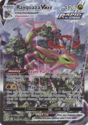 Evolving Skies 218/203 Rayquaza VMAX (Alternative Art, Full Art)