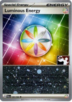 SV Paldea Evolved 191/193 Luminous Energy (Prize Pack League Promo Cosmo Holo)