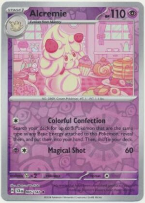 SV Stellar Crown 065/142 Alcremie (Reverse Holo)