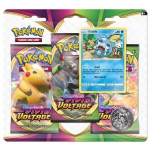 SWSH Vivid Voltage 3 Pack Blister Sobble