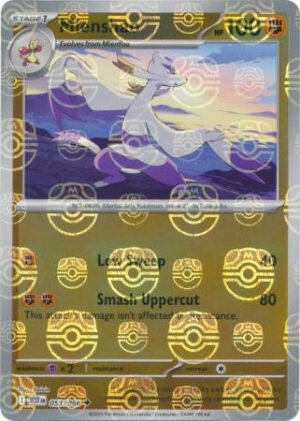 SV White Flare 053/086 Mienshao (MASTER BALL Reverse Holo)