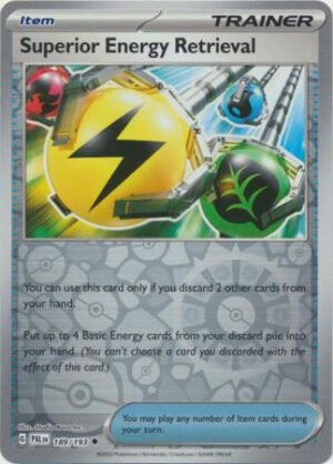SV Paldea Evolved 189/193 Superior Energy Retrieval (Reverse Holo)