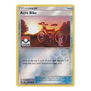 SM Celestial Storm 123a/168 Acro Bike (League Promo Alternative Art)