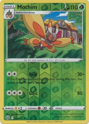 Brilliant Stars 011/172 Mothim (Reverse Holo)