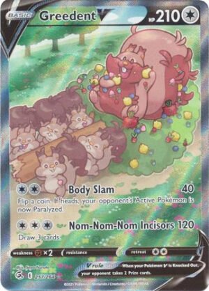 Fusion Strike 257/264 Greedent V (Alternative Art, Full Art)