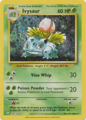 TCG Classic Collection: Venusaur Deck 002/034 Ivysaur (Holo)