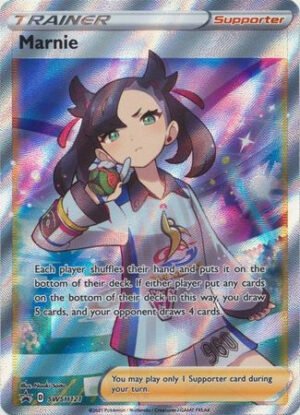 Sword & Shield Promo SWSH121 Marnie (Full Art)