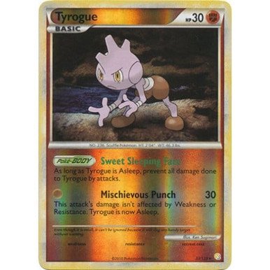 HeartGold & SoulSilver 33/123 Tyrogue (Reverse Holo)