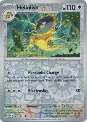 SV Surging Sparks 155/191 Heliolisk (Reverse Holo)