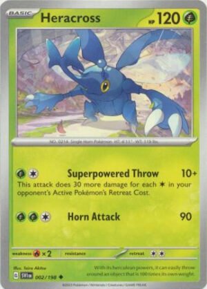 Scarlet & Violet (Base Set) 002/198 Heracross