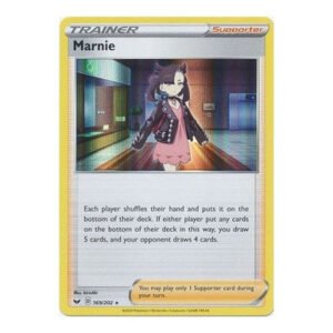 Sword & Shield (Base) 169/202 Marnie (Holo)