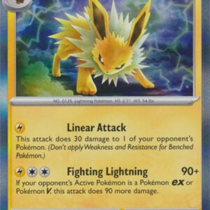 SV Prismatic Evolutions 029/131 Jolteon (Holo)