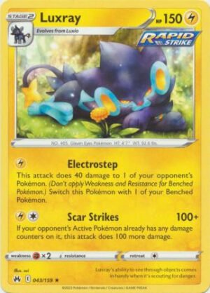 Crown Zenith 043/159 Luxray