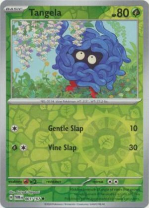 SV Twilight Masquerade 001/167 Tangela (Reverse Holo)