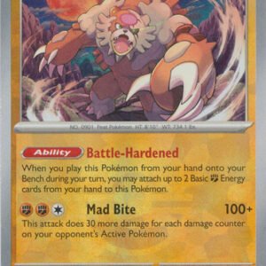 SV Prismatic Evolutions 054/131 Bloodmoon Ursaluna (POKE BALL Pattern Holo)