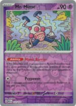 Scarlet & Violet 151 122/165 Mr. Mime (Reverse Holo)