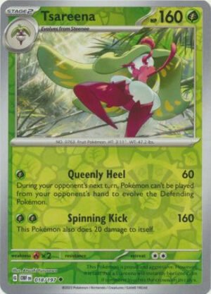 SV Obsidian Flames 018/197 Tsareena (Reverse Holo)