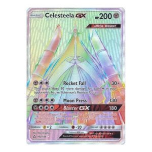 SM Ultra Prism 162/156 Celesteela GX (Rainbow Rare)