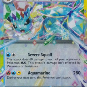SV Prismatic Evolutions 023/131 Vaporeon ex (Half Art)