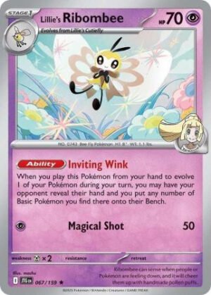 SV Journey Together 067/159 Lillie's Ribombee (Holo)