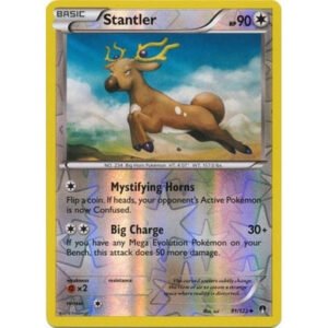 XY BREAKpoint 91/122 Stantler (Reverse Holo)