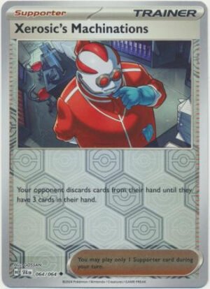 SV Shrouded Fable 064/064 Xerosic's Machinations (Reverse Holo)