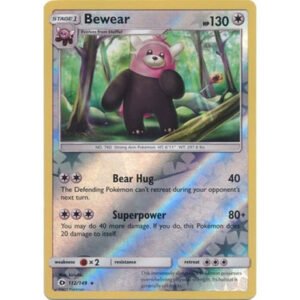 Sun and Moon (Base Set) 112/149 Bewear (Reverse Holo)