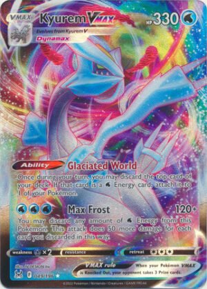 SWSH Lost Origin 049/196 Kyurem VMAX (Full Art)