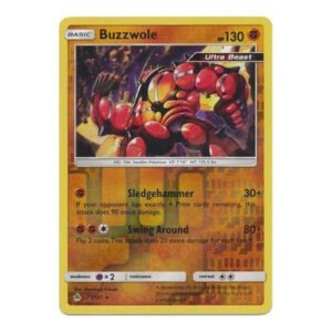 SM Forbidden Light 77/131 Buzzwole (Reverse Holo)