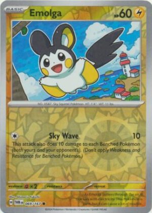 SV Twilight Masquerade 069/167 Emolga (Reverse Holo)