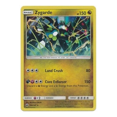 SM Burning Shadows 100/147 Zygarde (Holo)
