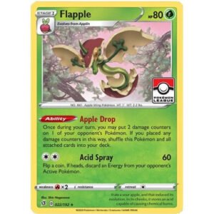 Rebel Clash 022/192 Flapple (Pokemon League Promo)