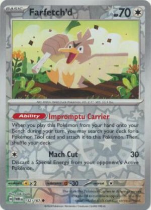 SV Twilight Masquerade 132/167 Farfetch'd (Reverse Holo)