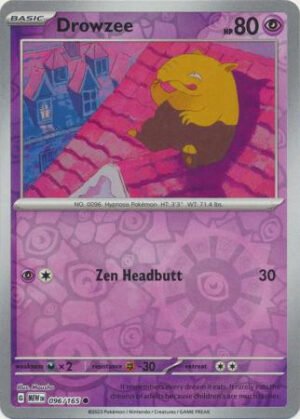 Scarlet & Violet 151 096/165 Drowzee (Reverse Holo)