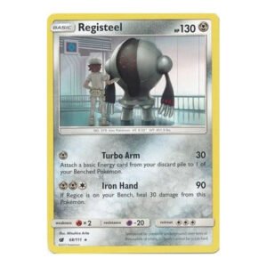 SM Crimson Invasion 068/111 Registeel (Non-Holo)