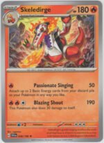 Scarlet & Violet (Base Set) 038/198 Skeledirge (Non-Holo)