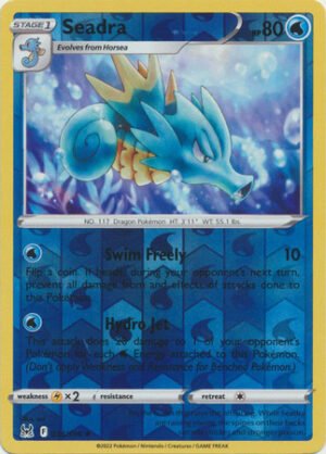 SWSH Lost Origin 036/196 Seadra (Reverse Holo)