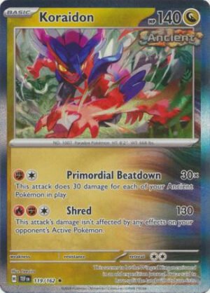 SV Temporal Forces 119/162 Koraidon (Holo)