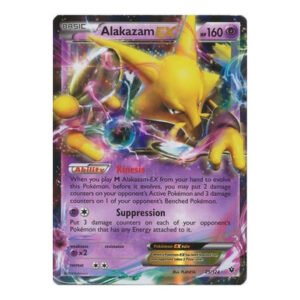 XY Fates Collide 25/124 Alakazam EX (Half Art)