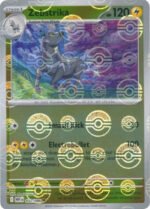 SV White Flare 032/086 Zebstrika (POKE BALL Reverse Holo)