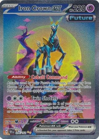 SV Temporal Forces 206/162 Iron Crown ex (Alternative Art, Full Art)