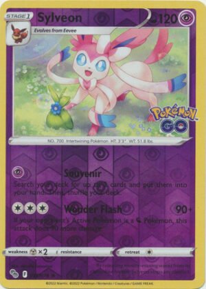 Pokemon GO 035/078 Sylveon (Reverse Holo)