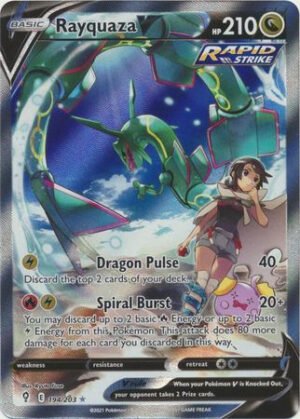 Evolving Skies 194/203 Rayquaza V (Alternative Art, Full Art)