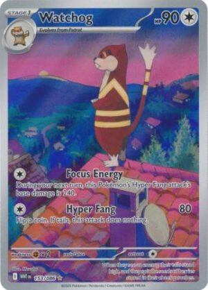 SV White Flare 153/086 Watchog (Illustration Rare)