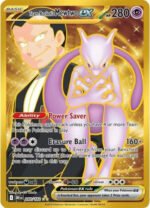SV Destined Rivals 240/182 Team Rocket's Mewtwo ex (Secret Rare)