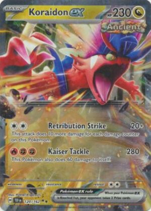 SV Temporal Forces 120/162 Koraidon ex (Half Art)