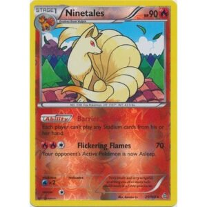 XY Primal Clash 21/160 Ninetales (Reverse Holo)